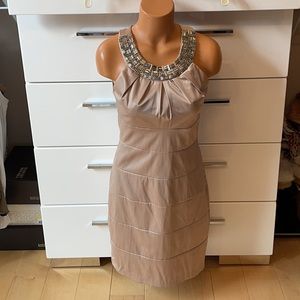 Bsmart Occasion Dress with embellished collar